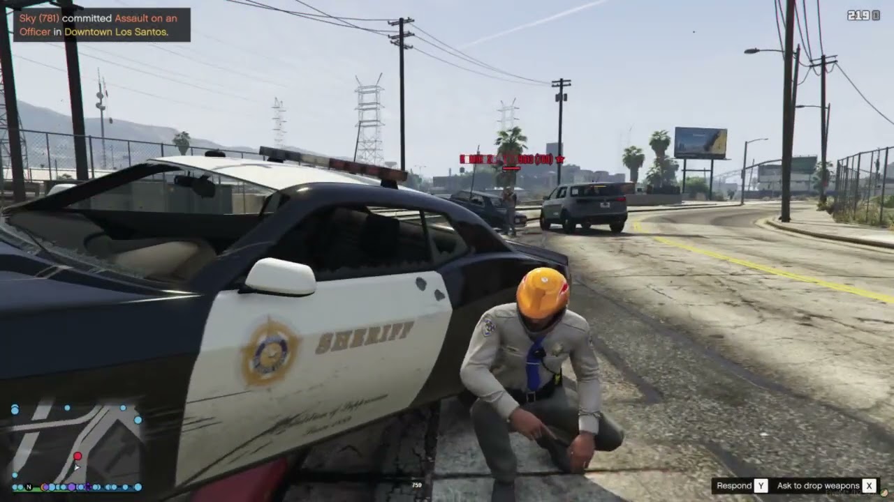 Gta 5 fivem Cops and robber 11 - YouTube