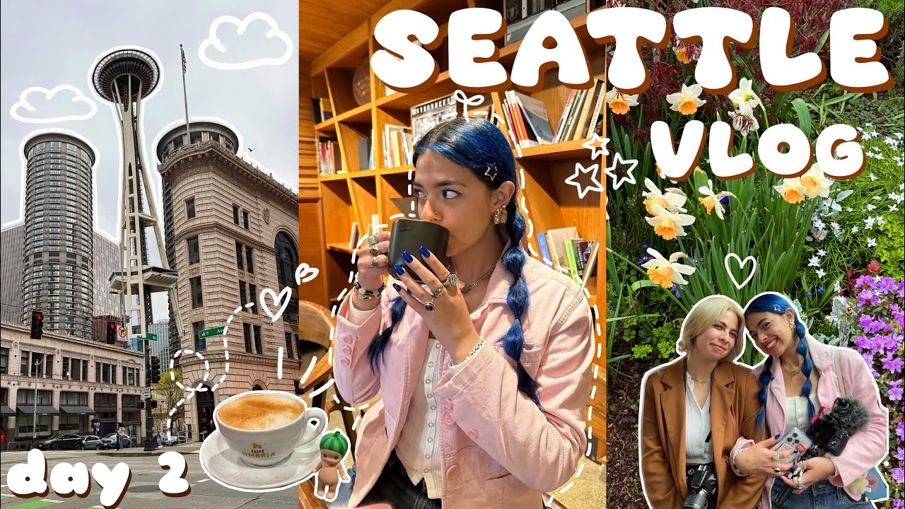 SEATTLE DAY 2 VLOG [space needle, starbucks reserve, tourists era]