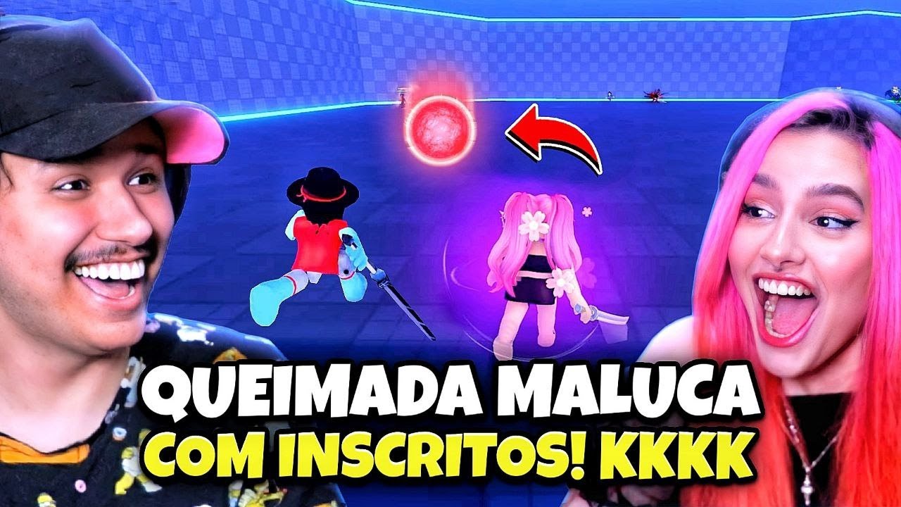 nós lutamos contra a bola mortal no Roblox