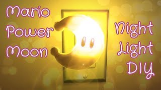 Mario Power Moon Night Light DIY Sunny DIY