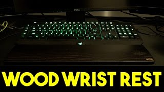 Glorious PC Gaming Race Keyboard Wrist Rest Review - Wooden Wrist Rest + Soft Pad screenshot 5