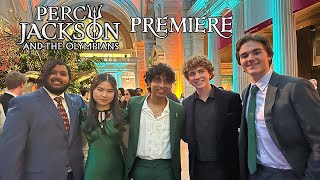 I Went to the PERCY JACKSON PREMIERE! | Vlog