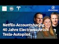 #heiseshow: Netflix-Accountsharing, 40 Jahre Electronic Arts, Tesla-Autopilot