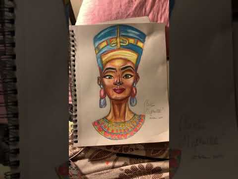 I Drew Queen Nefertiti