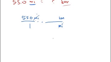 Converting English to Metric Units Via Dimensional Analysis