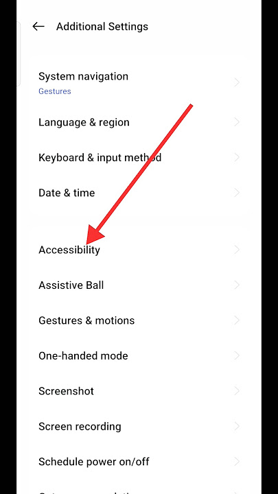 How to stup switch access setting on realme #shorts #youtubeshorts #mobile