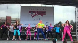 Samba africa zumba daugavpils pilsetas svetki 2015