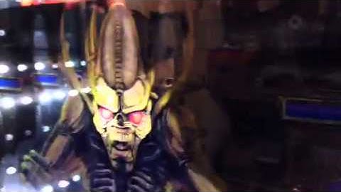 Space Invaders backbox LED