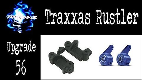 Demon - Traxxas Rustler - Level 56 Upgrade - Aluminum Steering Blocks & RPM Caster Blocks