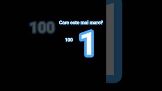 Care este mai mare?