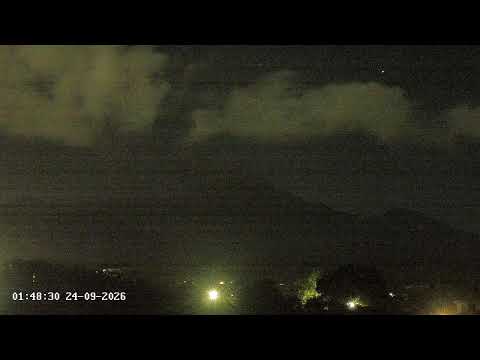 Etna Live Stream - S.Venerina (CT) Panoramica Vulcano, Mount Etna Volcano Eruption