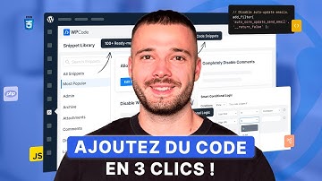 WPCode : Ajoutez du code personnalisé sur WordPress en 3 clics !
