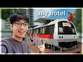 i spent 24 hours in Singapore's first MRT Hotel (vlog)