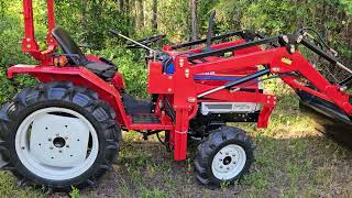 Yanmar F17D used compact tractor for sale by toughtractors.com