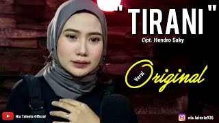 TIRANI versi Original -LESTI COVER BY NIA TALENTA