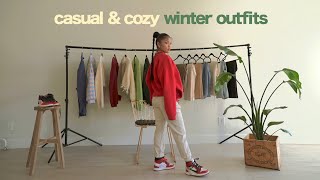 CASUAL & COZY WINTER OUTFITS