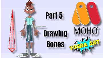 Advanced rigging Add bones,moho Part 5  . anime Studio pro