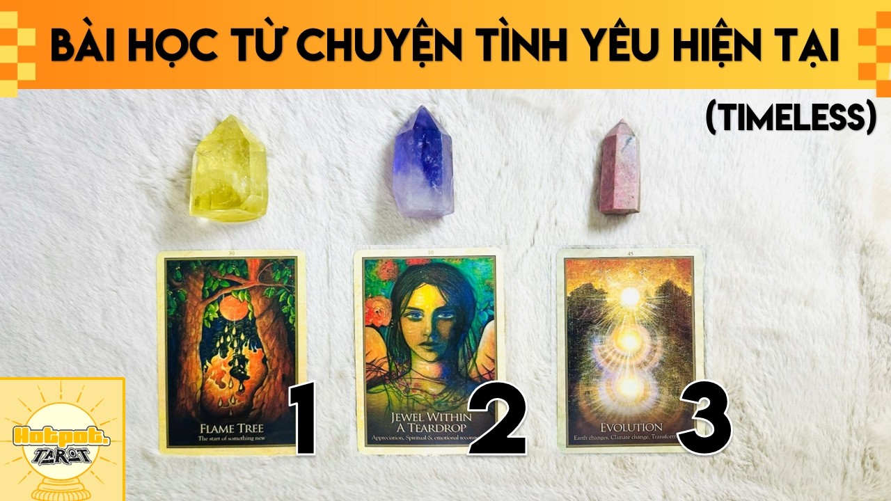 VÙNG KÝ ỨC 💖 Bạn đang học BÀI HỌC gì từ chuyện TÌNH YÊU HIỆN TẠI? 🪴 | Hotpot Tarot