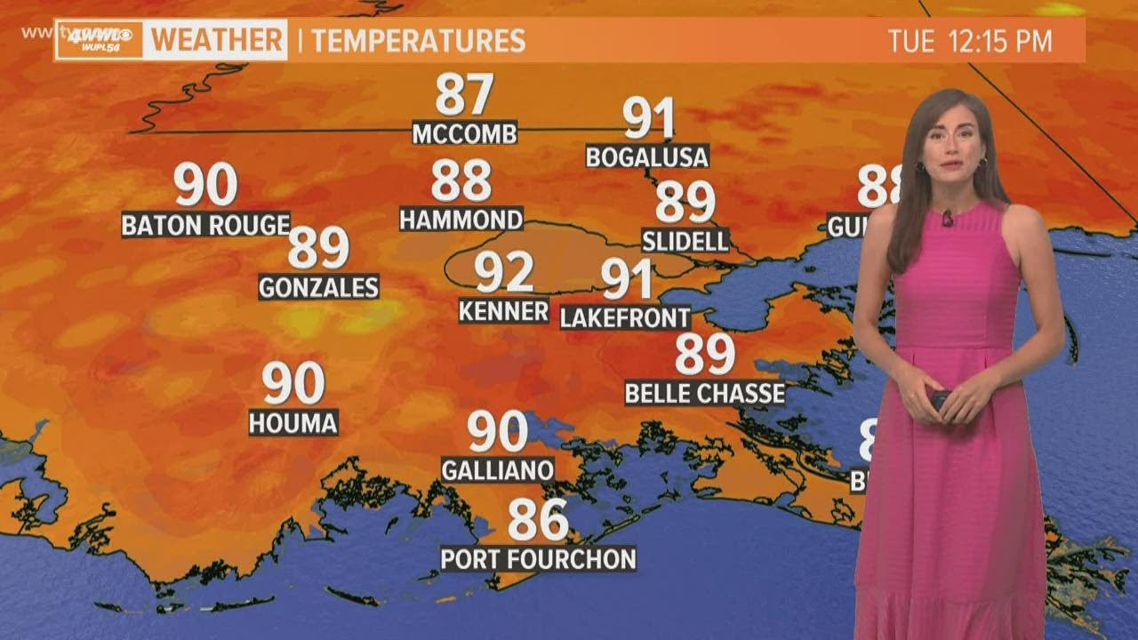 Heat Advisory issued for New Orleans area - YouTube