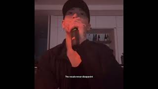 Jungkook Singing Holy Night