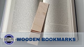 Making wooden BOOKMARKS shorts