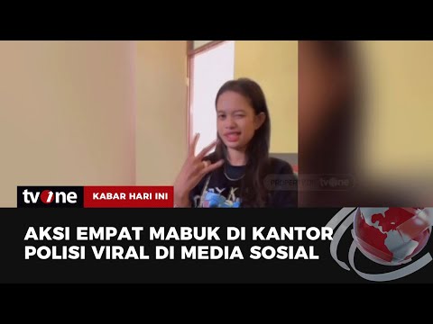 Viral! Empat Wanita Mabuk di Kantor Polisi | Kabar Hari Ini tvOne