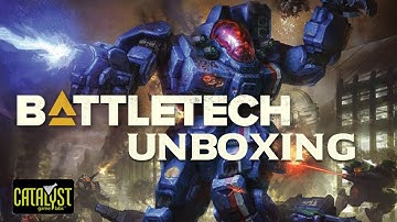 UNBOXING BATTLETECH: A game of ARMORED COMBAT by Catalyst Game Labs