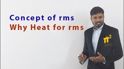Concept of Root Mean Square (rms) value | Interview Question | PiSquare Academy