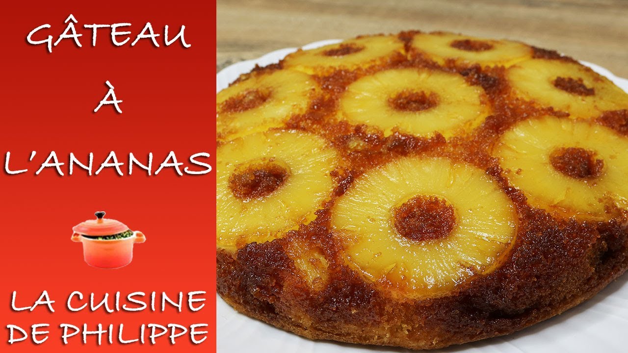 Gateau A L Ananas Youtube