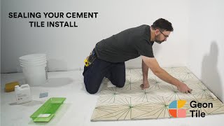 How To Seal Your Cement Tile Install