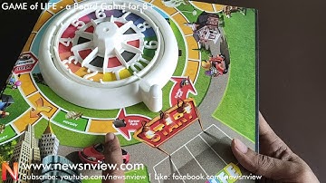 GAME OF LIFE board game for children | Hasbro Game of LIFE | Kids Indoor Game