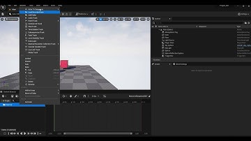 UE5 Blueprints Tutorial 028-3 Sequencer, Actor to Sequencer