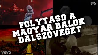 ⁣Folytasd A Zeneszöveget | Régi magyar dalok és slágerek válogatás #1