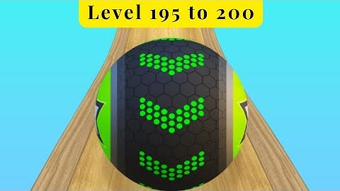 Going Balls 🏀 Speed Run Game Play - level 195 to 200