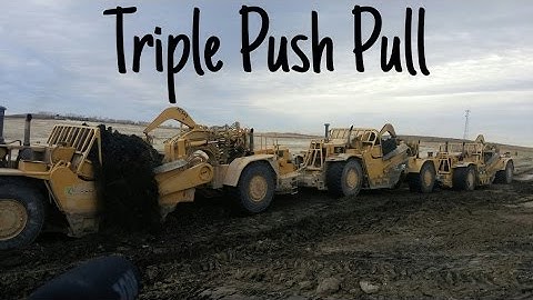 657 Scrapers Triple Push Pulling