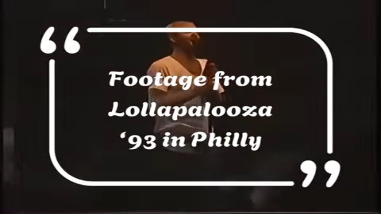 Lollapalooza 1993 | Philadelphia PA - YouTube