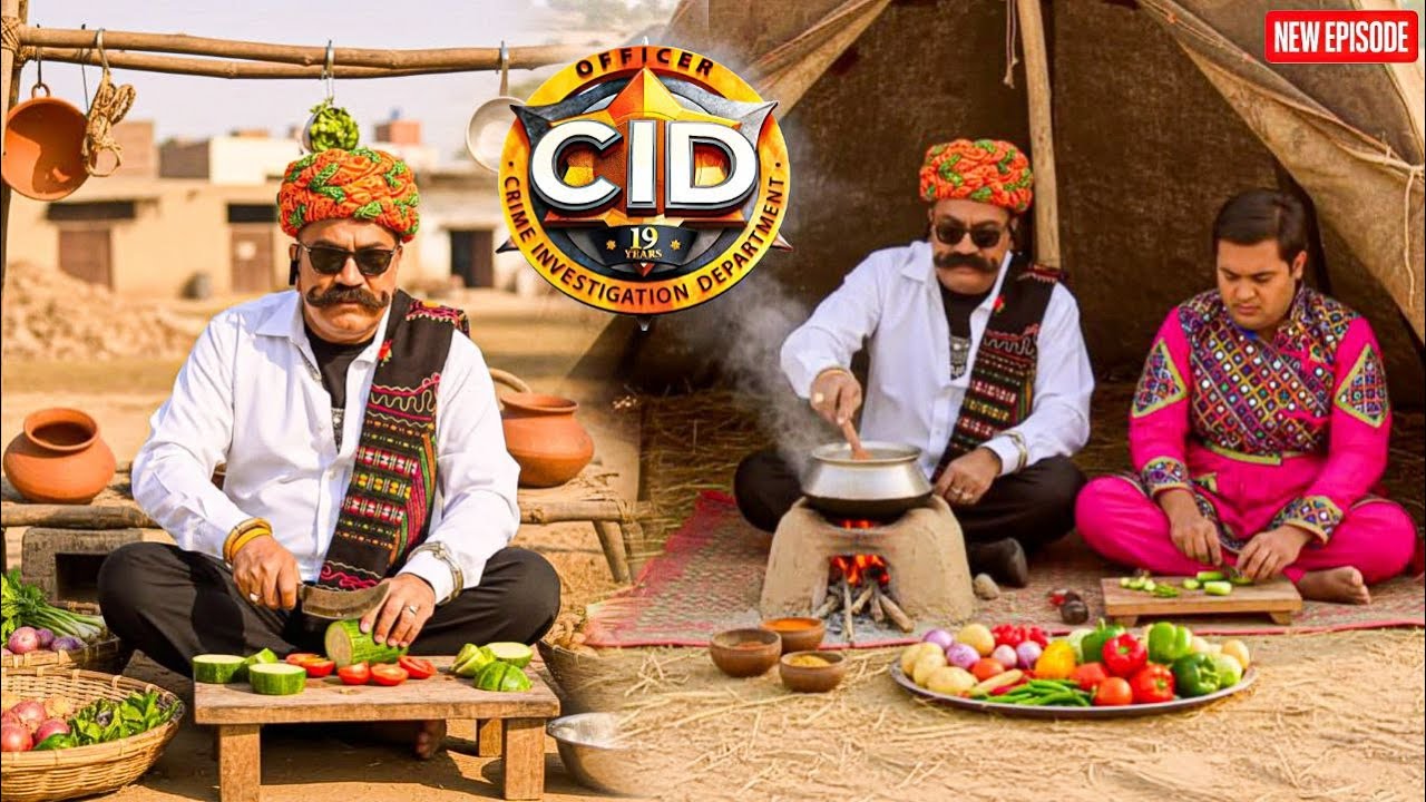राजस्थान जाकर Acp ने बनाया टेंट में खाना || CID | Latest Episode ||