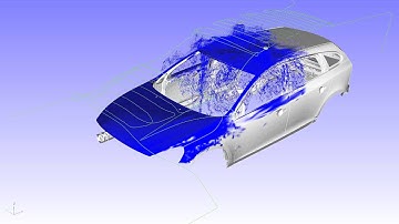 IPS Virtual Paint - Volvo V60 spray painting