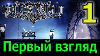 Первый взгляд на долгожданную игру / Знакомство с игрой и её атмосферой / Hollow Knight Прохождение screenshot 5