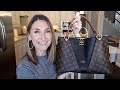 WHAT'S IN MY BAG?! LOUIS VUITTON MONOGRAM V TOTE - MINI REVIEW + SPEEDY 30 COMPARISON