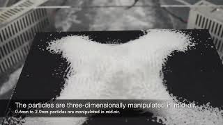 Guided Sound Levitation. Cymatics-3D - Controlled Sound Levitation.