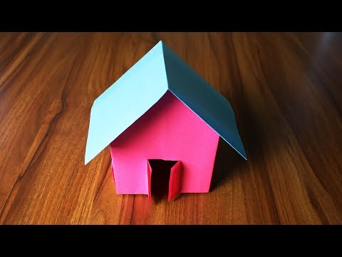 Video: How To Make A Paper House