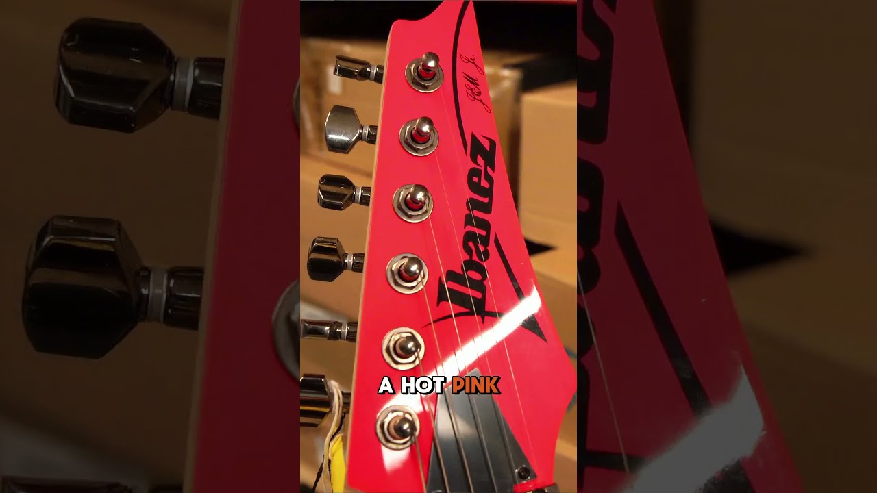 ibanez JEMJRSP-PK Steve Vai Jem Junior Pink #ibanezjemjr