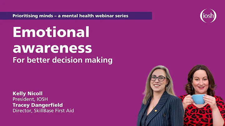 Emotional awareness for better decision making