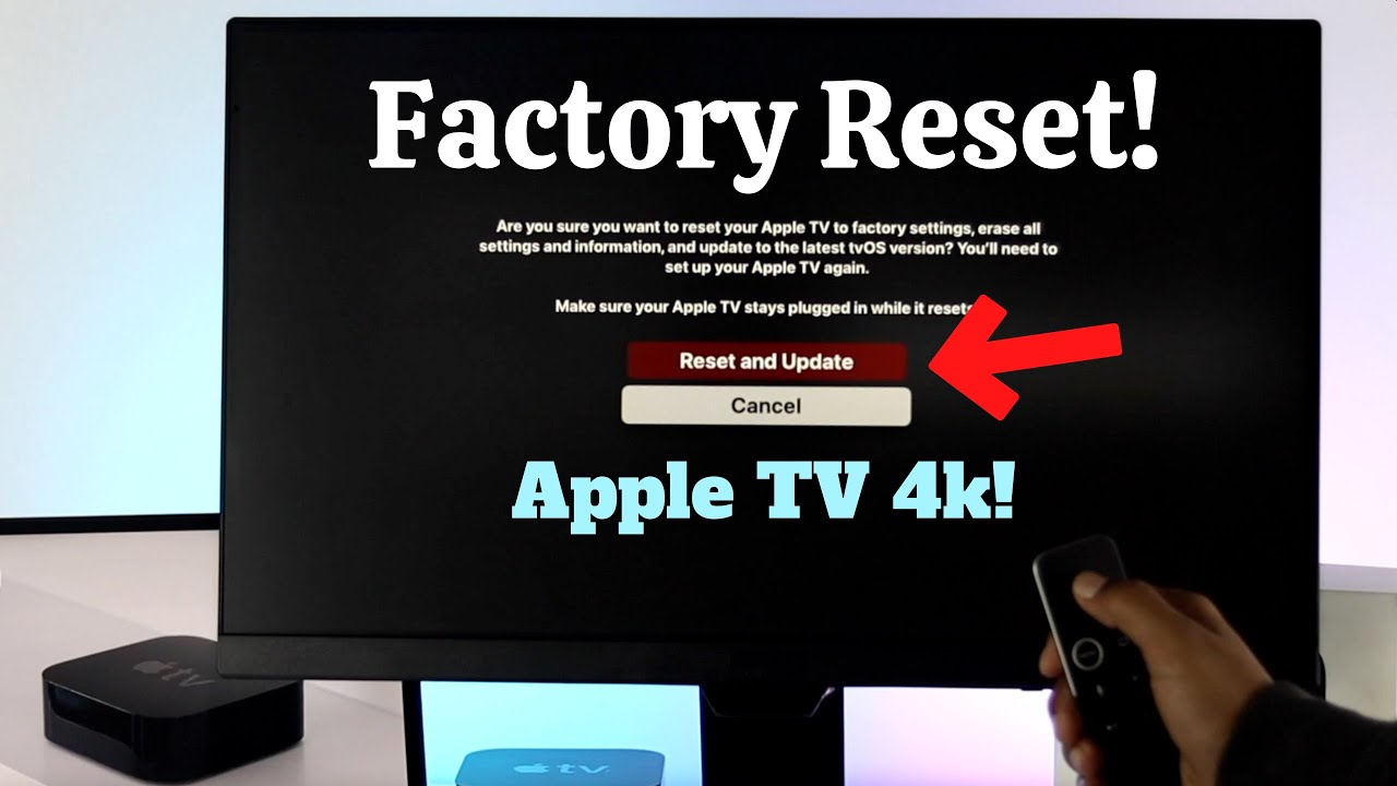 Apple TV 4K Factory Reset! Restore Default Settings] YouTube