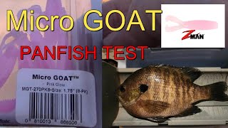 Z-Man Micro Goat - Performance Test