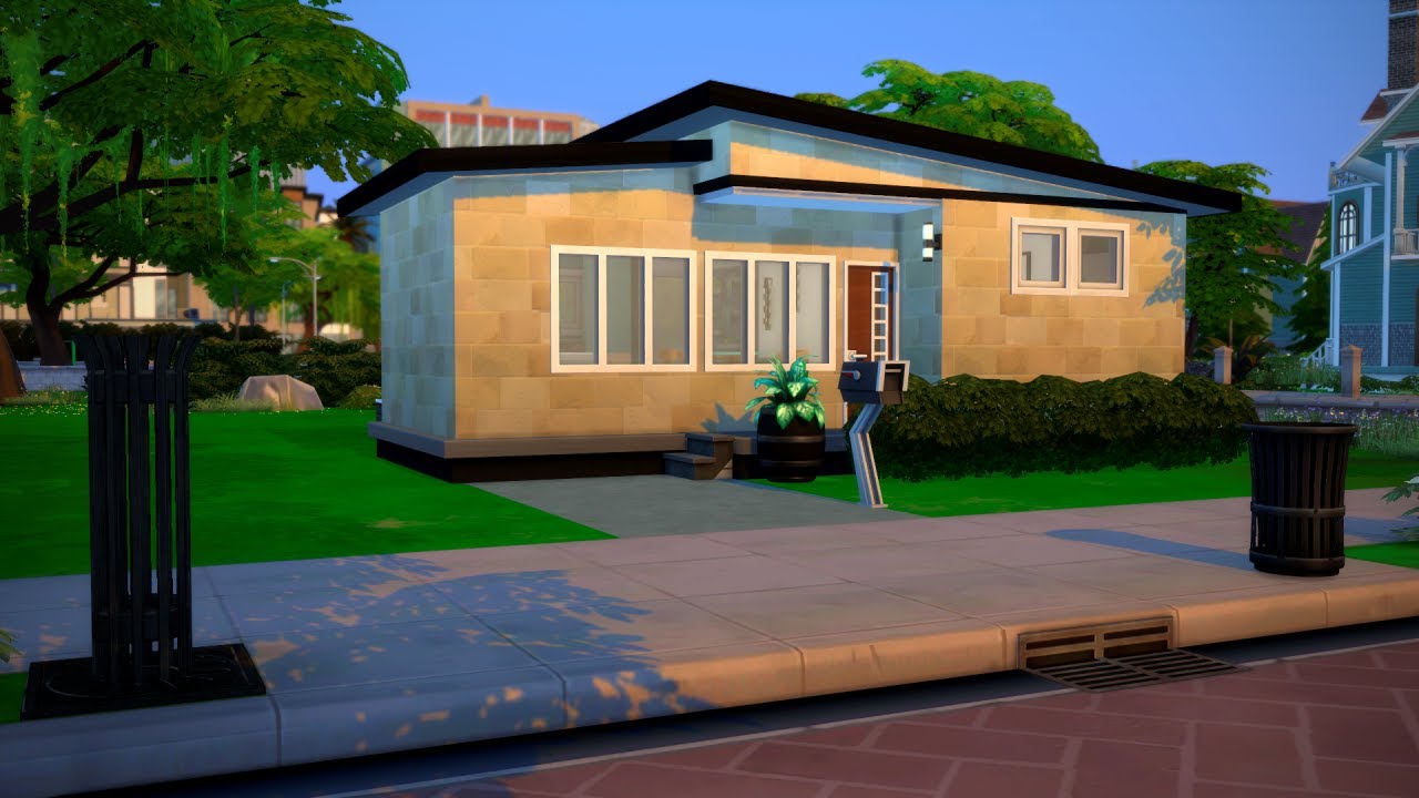 Tiny House | The Sims 4: Speed Build | No CC - YouTube
