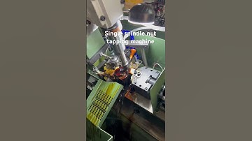 Single  spindle vertical type nut tapping machine