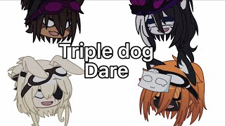 Triple dog dare meme / piggy / ft. Bunny, doggy, foxy, Zizzy,