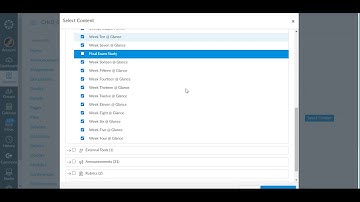 Copy a Canvas Class from one course shell to another